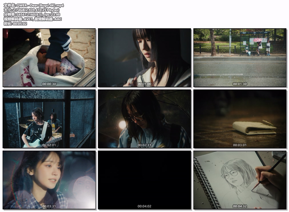 图片[2]-QWER – Dear [2160P 4K] [Bugs MP4 2.74GB]-蓝光演唱会资源网