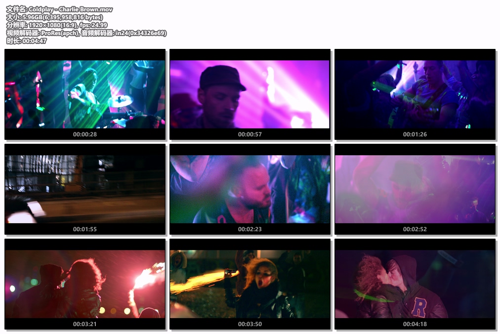 图片[2]-酷玩乐团 Coldplay – Charlie Brown 1080P [ProRes MOV 5.96GB]-蓝光演唱会资源网