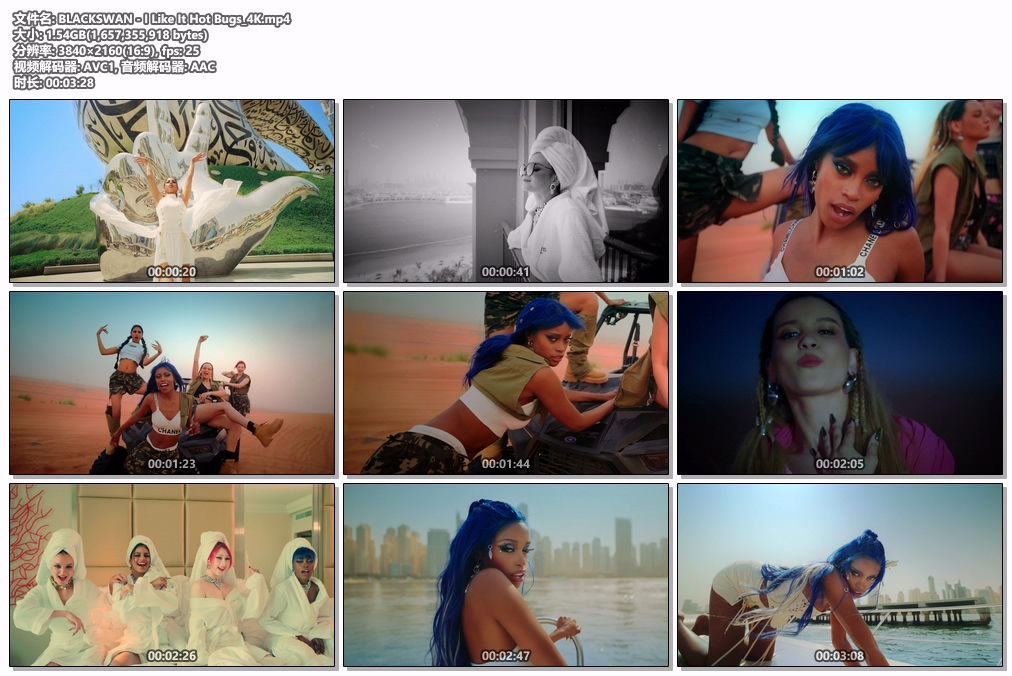 图片[2]-BLACKSWAN – I Like It Hot [2160P 4K] [Bugs MP4 1.54GB]-蓝光演唱会资源网